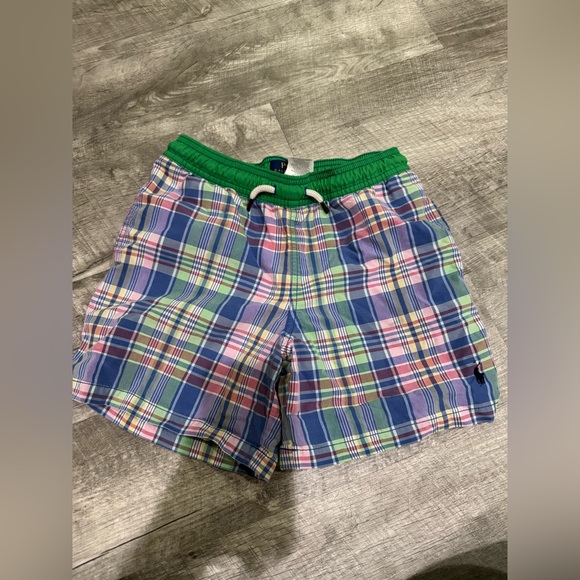 4 piece bundle set polo Ralph Lauren. 3 tops size 10/12 and swim trunks small. - Picture 10 of 10